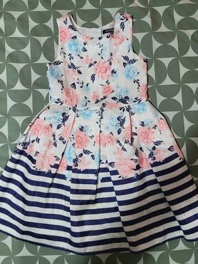 Girls Floral Dress George Size 6 – Cute & Elegant